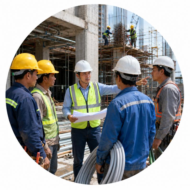 Điều phối nhà thầu phụ